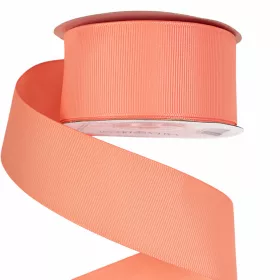 Rypsová stuha 38mm x 20m - Lososová