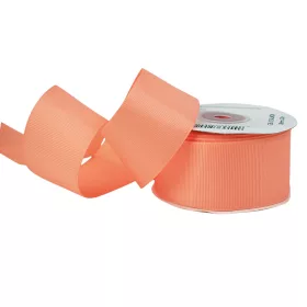 Rypsová stuha 38mm x 20m - Lososová