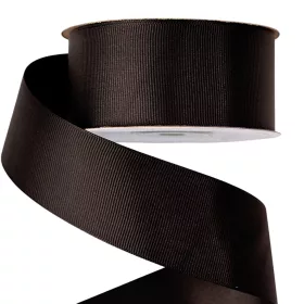 Rypsová stuha 38mm x 20m - Čierna