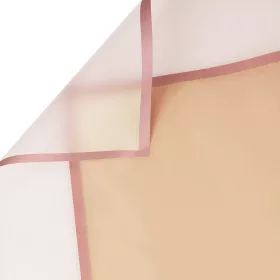   Matný priehľadný fóliový hárok s rámikom 58x58cm, 20ks - Béžová