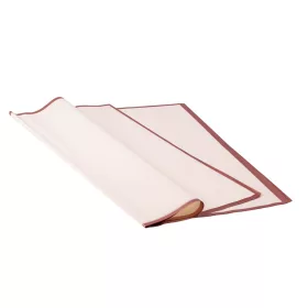   Fóliový hárok s rámikom v odtieni rose gold 58x58cm, 20ks - Biela