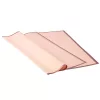 Fóliový hárok s rámikom v odtieni rose gold 58x58cm, 20ks - Púdrová ružová