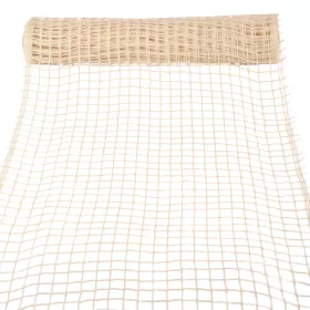 Jutová sieťka 48cm x 5m - Biela