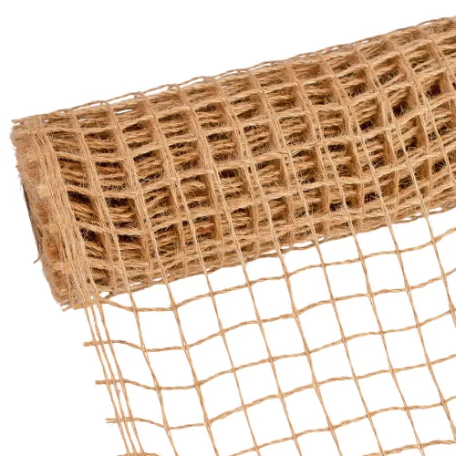 Jutová sieťka 48cm x 5m - Prírodná
