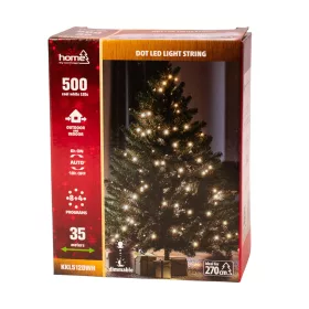   DOT LED svetelná reťaz, 35 + 5m, studená biela, vonkajšia
