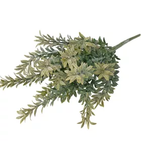 Dekoratívny krík, 7 stoniek, 40cm vysoký - Tmavozelený