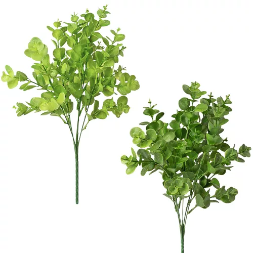 Eukalyptusový zväzok, 5 stoniek, výška 37cm - 72-kusový mix