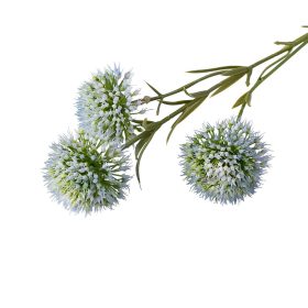 Dekoračná umelá rastlina, 1 stonka, výška 46cm - Modrá