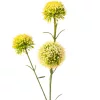 Dekoračná umelá rastlina, 1 stonka, výška 46cm - Žltá