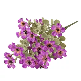 Zväzok hodvábnych kvetov, výška 40cm - Fialová