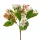 Zväzok hodvábnych kvetov s drobnými kvetmi, výška 28cm - Biela
