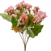 Zväzok hodvábnych kvetov s drobnými kvetmi, výška 28cm - Ružová