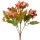 Zväzok hodvábnych kvetov s drobnými kvetmi, výška 28cm - Oranžová