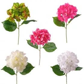 Hortenzia hodvábny zväzok, výška 60cm - 70-kusový mix