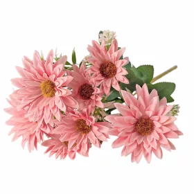 Gerbera hodvábny zväzok, výška 29cm - Ružová