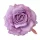 Ruža hodvábna hlava, priemer 11cm - Levanduľová fialová
