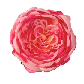 Anglická ruža hodvábna hlava, priemer 10.5cm - Ružová