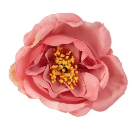 Pivonka hodvábna hlava, priemer 7cm - Púdrovo ružová