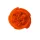 Hlava hodvábneho kvetu Buttercup, 3cm - Oranžová