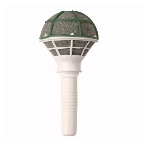 Mikrofón so suchá aranžérska pena, výška 17cm, priemer 7cm