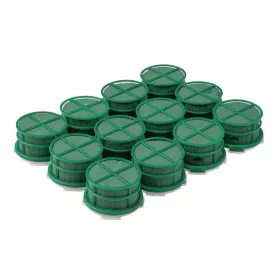   Minideco - 12ks samolepiaca mokrá aranžérska pena, priemer: 5cm