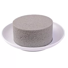   Ciotola midi DIY - suchá aranžérska pena v bielej miske, Ø 19 (Ø 12) x 6cm