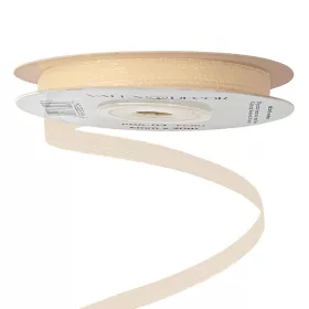 Organza stuha 6mm x 20m - Ekrü