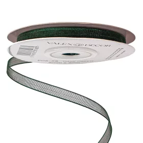 Organza stuha 6mm x 20m - Tmavozelená