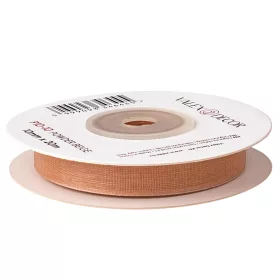 Organza stuha 10mm x 20m - Púdrovo béžová