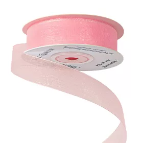 Organza stuha 20 mm x 20 m - Ružová
