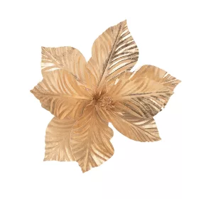 Vianočný hviezda dekoračný pick, 25cm vysoký - Zlatý