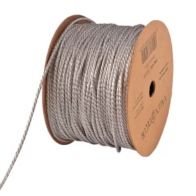 Dekoračná šnúrka 2 mm x 25 m - Metalická strieborná