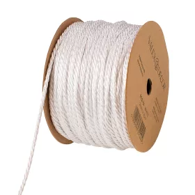 Dekoračná šnúrka 2 mm x 25 m - Lesklá biela
