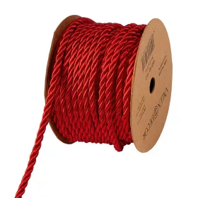 Dekoračná šnúrka 3 mm x 10 m - Lesklá červená
