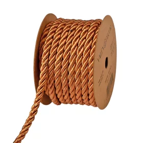 Dekoračná šnúrka 5 mm x 5 m - Lesklá bronzová
