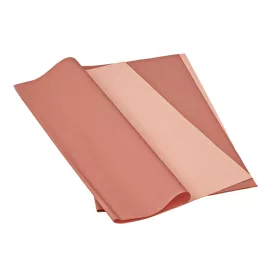   Dvojfarebná fólia 58 x 58 cm, 20 ks. - Staroružová / Púdrovo ružová
