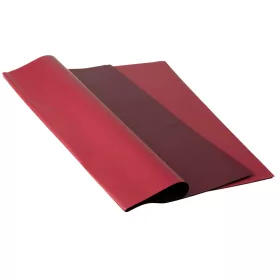   Dvojfarebný fóliový hárok 58x58cm, 20ks - Bordová / Červená