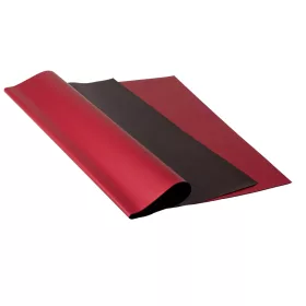   Dvojfarebný fóliový hárok 58x58cm, 20ks - Čierna / Bordová