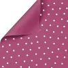 Bodkovaná fólia (malé bodky) 58 x 58 cm, 20 ks. - Tmavoružová