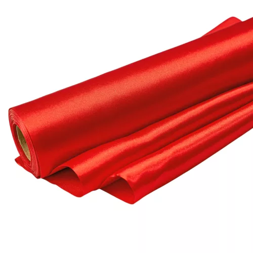 Saténová rolka 23cm x 10m - Červená