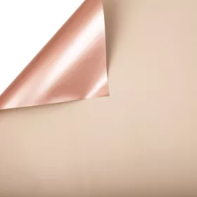 Fóliový hárok 58x58cm, 20ks - Béžová / Rose gold