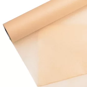 Dekoračný vlizelín 50cm x 8m - Tmavý krém