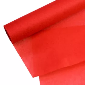 Dekoračný vlizelín 50cm x 8m - Červená