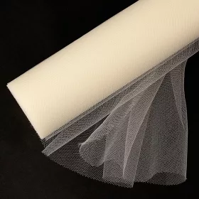 Mäkký tyl v rolke 30cm x 20m - Ecru