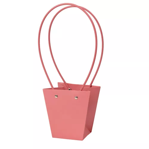 10 ks. Taška na kvety 12(v) x 8(š) x 12.5(h) cm - Staroružová