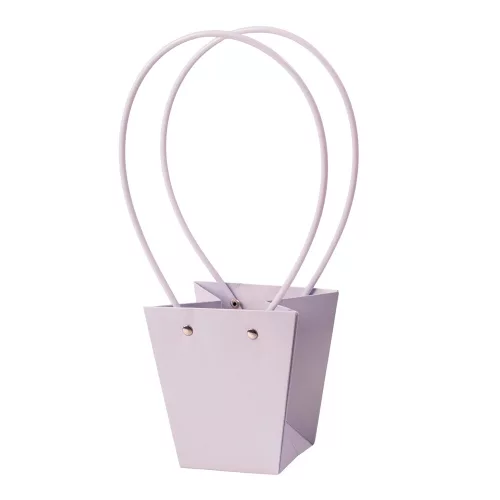 10 ks. Taška na kvety 12(v) x 8(š) x 12.5(h) cm - Svetlá levanduľová