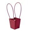 10ks. Taška na kvety 12(v) x 12(š) x 12.5(h) cm - Bordová