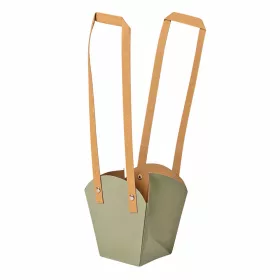   10ks. Taška na kvety 12(v) x 11(š) x 7(h) cm - Vintage zelená