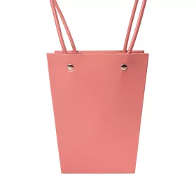   10 ks. Taška na kvety 13(v) x 9.5(š) x 15.5(h) cm - Staroružová