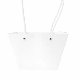 10 ks. Taška na kvety 20(v) x 12(š) x 12(h) cm - Bielá